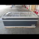 AUCMA [Chinesische alte Marke] kommerziell große Kapazität Island Display Gefrierschrank Schnellgefrorenes Meeresfrüchte Horizontales Eiscreme Commercial Gefrierschrank Supermarkt Convenience Store Kombination Gefrierschrank 900L Straight Cabinet Up and Down Push und ziehen 2500*825*845