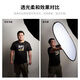 Photo artifact, reflector, photo fill light prop, atmospheric, professional and foldable, outdoor portrait fill light board, portable selfie photography lighting board, essential for spring outing, silver/white 30cm