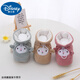 Disney Babybaby Schuhe und Socken weiche Sohlen 0-6-12 Monate im Herbst und Winter. Baby Kleinkinder fallen nicht ab, bevor sie lernen, Samt -Fußabdeckung Baumwollschuhe zu lernen. Kaninchen verdickte weißes 1 Paar. Ein Paar. Einzelgröße. Innenlänge 11,0 cm4-9 Monate.