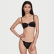 Victorias geheime sexy blumige Spitze bedeckt schlanker Bikini -Briefs Frauenunterwäsche 34Y5 Kokosnussweiß 11260353 1 S