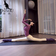 Kangaroo (DAISHU) yoga clothing suit for women 2025 new high-end Pilates training clothing top sports long-sleeved and beautiful fitness clothing suit grape purple top + ivory white pants L (108-118Jin Jin equals 0.5 kg)