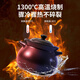 Casserole en pot en céramique pour soupe pour 3-4 personnes pour poêle à gaz à haute température Potrique électrique Pove