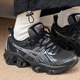 亚瑟士（asics）GEL-Quantum Kinetic 新年系列复古户外跑鞋 1203A270-023 黑灰色(1203A270-023) 41.5