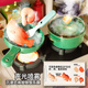 
Famasha FAV MARTHA German quality children's kitchen toys for home cooking simulation full set of baby girls 3 to 6 years old New Year 80cm luxury battery version - gift box set one
