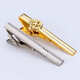 Chuangjingyi wählt Krawattenclip Clip Herren Silber Lüfter Goldkrawatte Krawatte Wu Feueranzug reguläre Uniform Zhengjun Clip Lu Golden