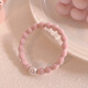 
Mo Pan's new Doudou hair ring sports head rope high ponytail hair rope high elastic durable rubber band women's hair tied accessories DK9898 Doudou hair rope [Shallow coffee 5 sets]