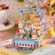 【准新品】猫的天空之城手工DIY木质八音盒祝你生日快乐音乐盒儿童女生创意生日礼物