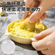 Beijingjie Garlic Grinder Ginger Mash Artifact Garlic Ginger Grinder Grinding Plate Bowl Rubbing Ginger Juice Manual Manual Grinder Artifact Multifunctional Garlic Mash Bowl 1 Pack Transparent White