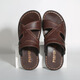 New summer sandals for men wearing beach shoes for outdoor wear, anti-slip soft sole outdoor two-purpose sandals waterproof casual shoes Brown Ou689 upgraded model 39 [small two sizes]