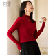 Chushen 100% pure wool sweater women's half turtleneck versatile sweater sweater bottoming sweater top S144Z8016