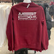 Nike Sweatshirt Men's Spring 2025 New Sportswear Fashion Plus Velvet Warm Round Necy Top Pullover IB5567-677 Red Nouvel An plus Velvet L