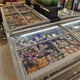 AUCMA [Chinesische alte Marke] kommerziell große Kapazität Island Display Gefrierschrank Schnellgefrorenes Meeresfrüchte Horizontales Eiscreme Commercial Gefrierschrank Supermarkt Convenience Store Kombination Gefrierschrank 900L Straight Cabinet Up and Down Push und ziehen 2500*825*845