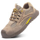 Zapatos de trabajo de protección para el trabajo de Fengdun Zapatos de trabajo para hombres Sitio de construcción aislable transpirable ANTRANO ANTIA ANTIA Y PUNCURA CONFIAZA COMODADES DE SEGURIDAD DE SEGURIDAD RESISTENTE SOLIDO [Recomendación del gerente de la tienda] Modelo aislado de cuero de vaca 347 42
