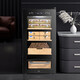 Bacchus cigar cabinet inverter compressor independent humidity control constant temperature and humidity naked air-cooled cedar wood shelf mini small yh-24 fixed frequency temperature control model 300-400 65l