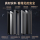 Yingdian Kirin Class A Security Door Haushalt Eingangstür Smart Tür Eingangstür Muttertür Anti-plitting-explosionssicherer Villa-Tür 2250*1050 [Flaggschiff-Modell] Palmvenen 3D-Gesicht intelligenter Schloss