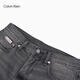 Calvin Kleinjeans [Réplica de la serie 90] 25 Jeans rectos de Spring and Summer New Men's CK Retro 4RB702G W0J-Denim Gray 29