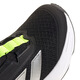 Adidas (adidas) Chaussures pour enfants Sneakers pour garçons 25 Summer Duramo Mesh Boa's Boa Running Running Casual Chores JI1694 JI1694 Noir / Metallic Silver / Citan Bright Yellow 35.5 Taille / 3UK / FOT LONGUEUR 21,5 cm