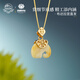 Potala Palace Hui Xiang Ling Xi beeswax pendant niche accessories women's 925 silver necklace as a birthday gift for girlfriend Hui Xiang Ling Xi pendant
