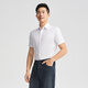 JEUNTER CHETRIVED-MANDED MEN'S DP CHIRTE IRER FIR-FREE COTTON Lacele Fabric Confortable et facile à prendre en charge 2025 MALLAGE MELLE SAME STYLE BLEACHED PLAIN YSDP110827BBA 42 (180 / 100A)