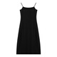 THE SEA LIFE Dress Ou Hai Yisheng suspender dress for women 2025 spring slim black waist-hugging long skirt C15258 Black Mage L
