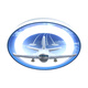 Menghu children's room airplane ceiling light creative modern simple cartoon boy bedroom full spectrum light source lamp 9230 big aircraft - offline intelligent voice