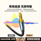 Shanze 3.5mm audio cable, AUX audio cable, computer laptop headphones, headset, car amplifier cable 1.5m YPM015