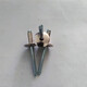 
Sanqihu custom 304 stainless steel hat brim van type car open core pull rivet Liuding Willow nail big brim round head pull nail half steel 4*20*12250 pieces