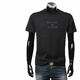 Armani/Armani Ea Eagle Mark Men's Fashion Mercerated Хлопковая короткая рукав с коротки