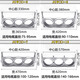 XMSJ ALEY DE ALUMINUM ALUMINUM ALUMINUM CABLE CABLE DE ALUMBIO CABLE DE CABLE DE ALUMENTA JGW3-13567 Cable Clamp Clava de abrazadera AL CLAMP CLAMP AL CLAMP CLAMP AL CLAMP CLAMP AL CLAMP AL CLAMP AL CLAMP AL CLAMP AL CLAMP CLAMP JGW (3) -3 Diámetro exterior del cable (50-70)