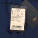 Lucadilong [100% Merinowolle aus Italien importiert] Leichte Luxus-High-End-Herren-Business Executive Jacket Coat Royal Blue L (50)