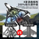FAN DA SEN drone Douyin same vertical take-off and landing fighter glider foam children's remote control toy aircraft helicopter black (large upgraded horsepower) roll + return + take-off and landing light (dual batteries) give high-quality consumable parts + charging cable + warranty