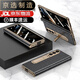 三星【品质原装】适用于三星fold4手机壳真皮w23折叠屏保护套新款铰链全包防摔薄外壳 高清款【鳄鱼纹黑】新款电镀手机壳 三星W23
