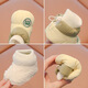 Les chaussures de coton pour bébé Miaofei dans les chaussettes mous d'hiver, les chaussures nouveau-nés chaudes, épaissies et enlecement empêchent la chute de 0 à 1 ans de décembre bleu 11 longueur intérieure CM (environ 4-7 mois)