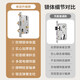 卡贝（cobbe）门锁室内卧室门锁房门锁木门把手锌合金双舌机械锁可调节尺寸通用 6227款-铜金色 1=40,2=50,3=125,舌距48,轻弹簧