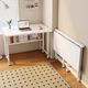 Nifeng folding table student home desk removable computer table simple study table office desk bedroom bedside table folding removable white standard 80*40