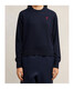 Ami Paris 25SS Круглый шейный свитер женский цвет Bffks111kn0025. 20 XS