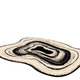 Alfombra de la sala de estar de hogar de forma especial personalizada al estilo Wasabi Bedside-Bedside Bedside-Bedside Bedside Bedside Bedside-Bedside-Bleet Maneta de mesa de té irregular Irregular Wenwan-11972 240*360cm