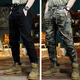 Jeep (Jeep) Pantalones de trabajo de atado al aire libre estadounidense para hombres y mujeres Pantalones casuales de algodón delgado de primavera y verano Camuflaje Pantalones largos A679 Camuflaje de color caqui (verano) delgado 28 (recomendado 90-110Jin [Jin iguala 0.5 kg])