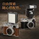 Cámara Songdian (Songdian) Digital Digital Highfinition Travel Reemplaza CCD Retro Student Camina Micro Single Entrada Pequeña SLR 12023 Nuevo modelo - Brown - Calidad de imagen 4K [64