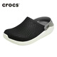 Crocs Crocs Men's Shoes Crocs LiteRide Women's Shoes Anti-Slip Beach Shoes Thick-Soled Sandals Men's and Women's Sports Shoes Black 43-44 M10