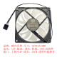 利民（Thermalright）9015机箱风扇HP400大风is40台式机12V滚珠PWM温控9215风扇9CM 黑色 大风量款 2线 92*92*15MM
