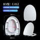 
Adapted to CO100510081006101310471069107111561157 toilet lid B.1 B.1006 round 42.2 width