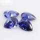 Everlasting leaf tanzanite sapphire loose stone pear-shaped ring surface water drop-shaped zircon blue zircon CZ diamond 3*4mm