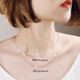 Guanpuge Fat Donglai same style pt950 platinum chain PT950 necklace women's platinum clavicle chain long and short thin neck necklace 40cm platinum ingot chain (PT950)