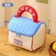 Jialifang Cute House Makeup Bag Women's Large Capacity 2025 New Portable Travel Portable Storage Bag Blue 1
