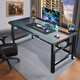 Huakaizhi Star Computer Desk Folding Computer Desk Desktop Gaming Desk Study Desk BGZ765 Black 120*60