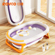 Rikang Bathtub Baby Bathtub Baby Folding Bathtub Sunshine Orange X1029-3