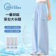 小猪彼特女童短袖套装夏季2025新款儿童工装阔腿裤两件套大童休闲运动夏装 19150紫色15265杏色 120 cm