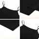 THE SEA LIFE Dress Ou Hai Yisheng suspender dress for women 2025 spring slim black waist-hugging long skirt C15258 Black Mage L
