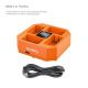 斯莫格（SmallRig）蓝闪电USB-C直充NP-FZ100/LP-E6NH/NP-W235适用于A7M4 A7C2 A7R5 ZV-E1 XT50 ZFC等相机电池配件 适用索尼】NP-FZ100